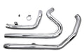 Crossover True Dual Exhaust Header Pipes For Harley-Davidson 66848-09 66855-09 66855-09 66849-09 66858-09