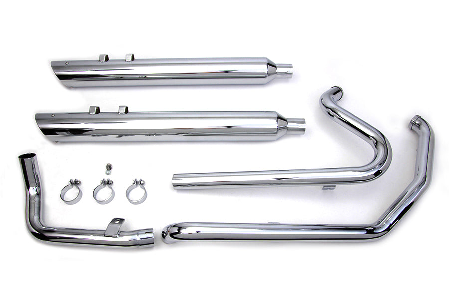 True Dual Crossover Exhaust Header System For Harley-Davidson Touring 2009