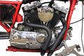 LAF Exhaust Header Set Black For Harley-Davidson Sportster Ironhead 1957-1985