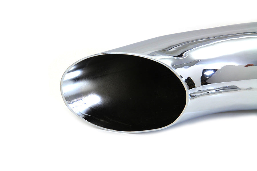 Lakester 2 into 1 Exhaust Pipe Header Kit Chrome For Harley-Davidson 1986-2011