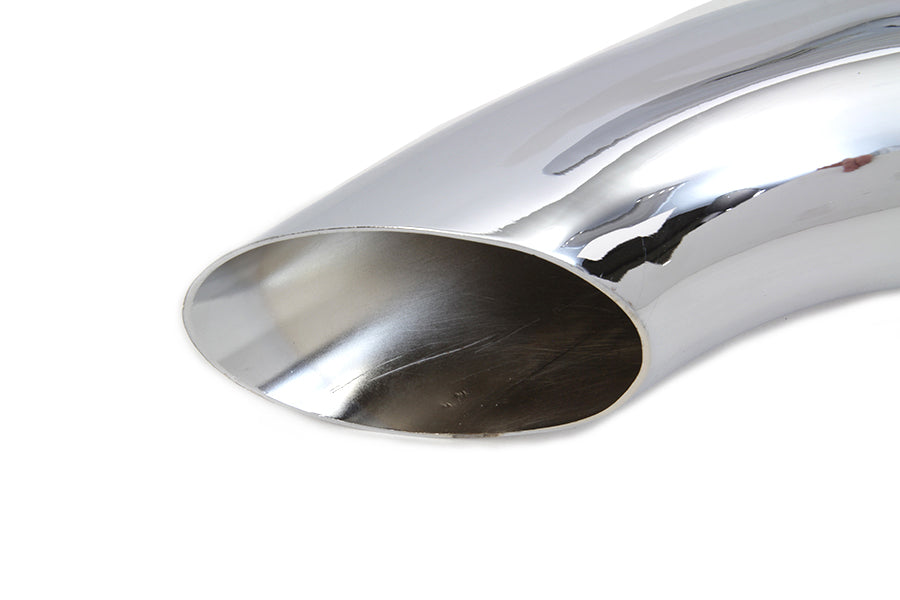 Lakester Chrome 2 Into 1 Exhaust For Harley-Davidson Softail And Dyna