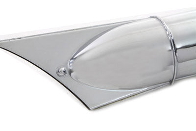 Replica Muffler Chrome For Harley-Davidson Knuclkehead 1941-1949