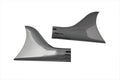 Classic fishtail tip set for 1-3/4" muffler for Harley-Davidson