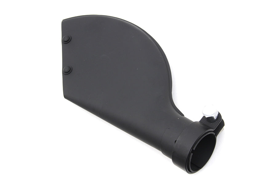 Extremo de tubo de escape estilo Batique de 1-3/4" negro para Harley-Davidson