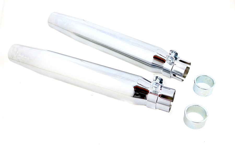 Universal Tapered Slip-On Muffler Set For Harley-Davidson & Custom Motorcycles