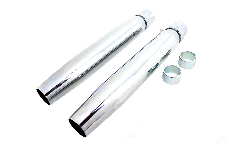 Universal Tapered Slip-On Muffler Set For Harley-Davidson & Custom Motorcycles