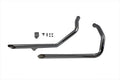 Drag Pipe Set Slash Cut Exhaust For Harley-Davidson Sportster 1986-2003