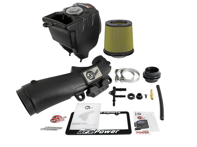 Sistema de admisión de aire frío aFe Momentum GT con Pro Guard 7 Media 18-19 Jeep Wrangler (JL) L4-2.0L (t)