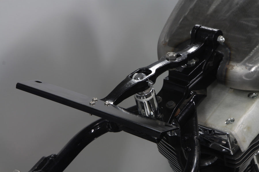 Police Solo Seat Support T und Piston Kit für Harley-Davidson Softail 2000-2017