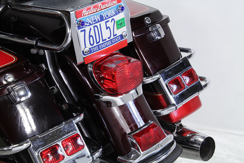 Barra de eliminación de señal de giro cromada para Harley-Davidson Touring 1999-2008