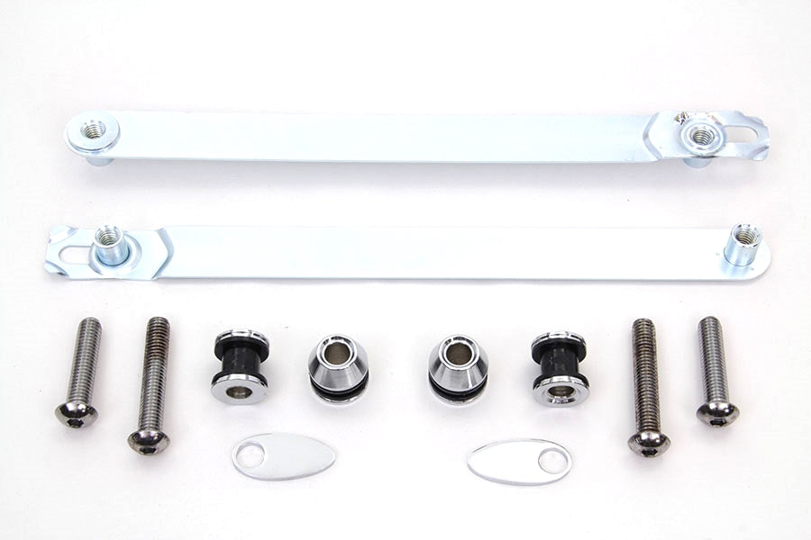 Befestigungsteile-Kit für abnehmbare Seitenplatten für Harley-Davidson Dyna 2009–2017