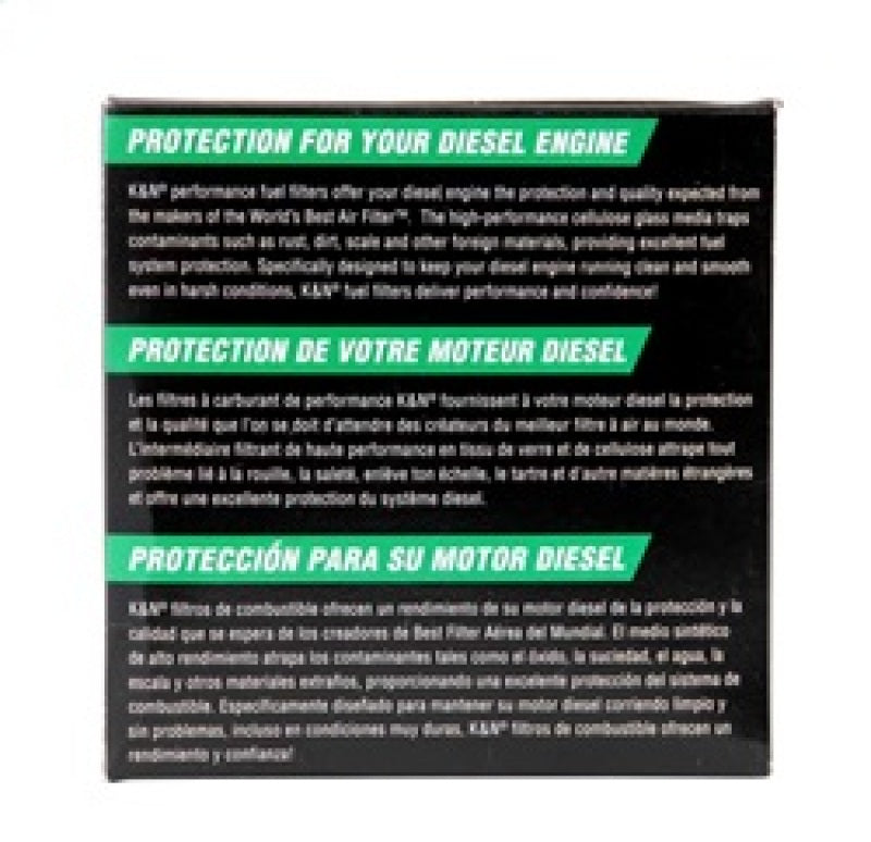 K&amp;N Ford Diesel-LKW-Kraftstofffilter