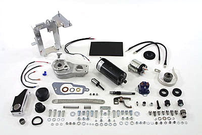 Prestolite Black Electric Starter Kit For Harley-Davidson Sportster 1967-1978