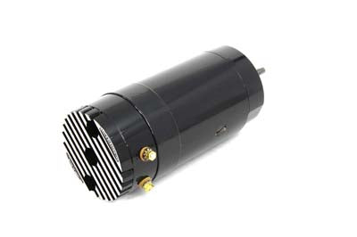 Schwarzer 12-Volt-Generator mit geringer Leistung für Harley-Davidson 1941-1981