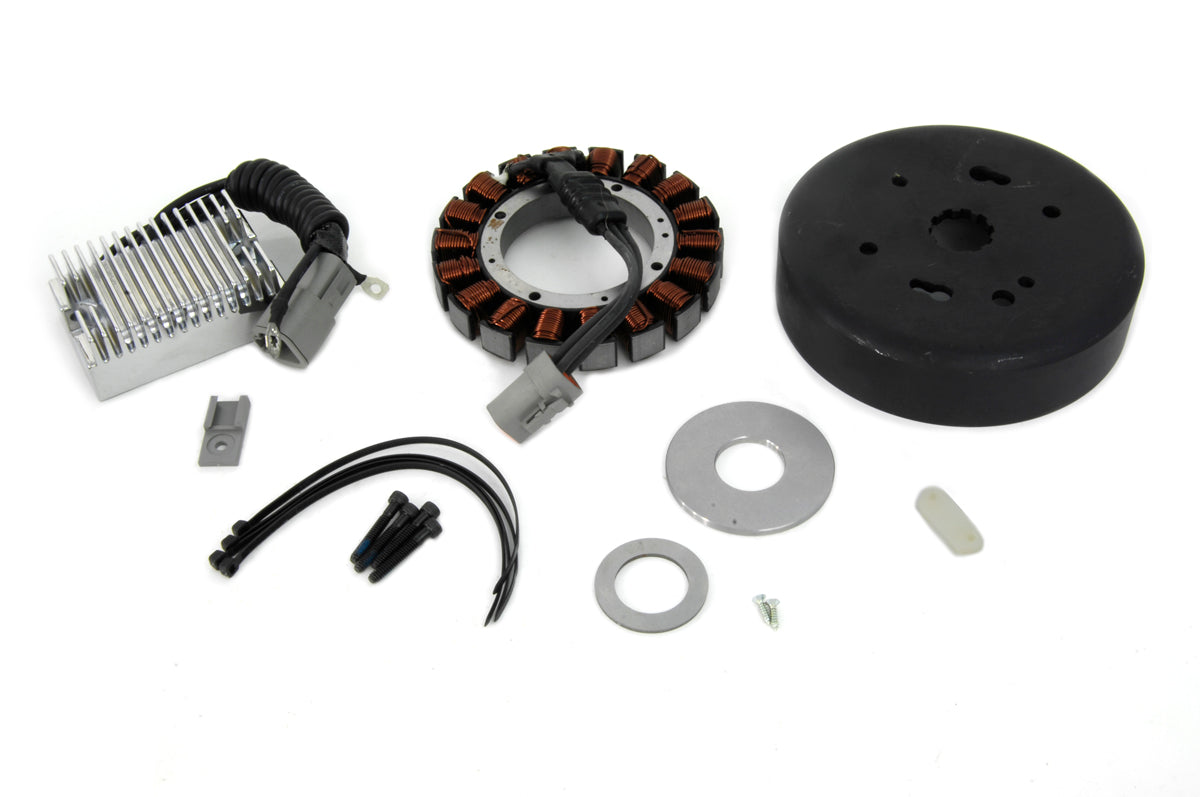 Alternator Charging System Kit 38 Amp For Harley-Davidson Evolution 1984-1999