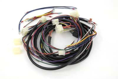 Complete Builders Wiring Harness For Harley-Davidson Softail 1987-1988