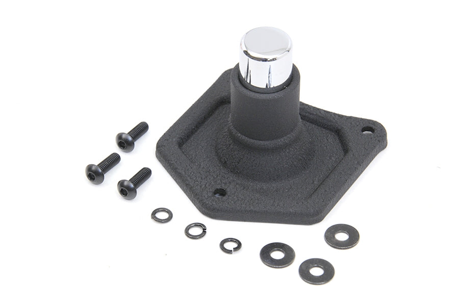 Direct Starter Motor Solenoid Button Black For Harley-Davidson