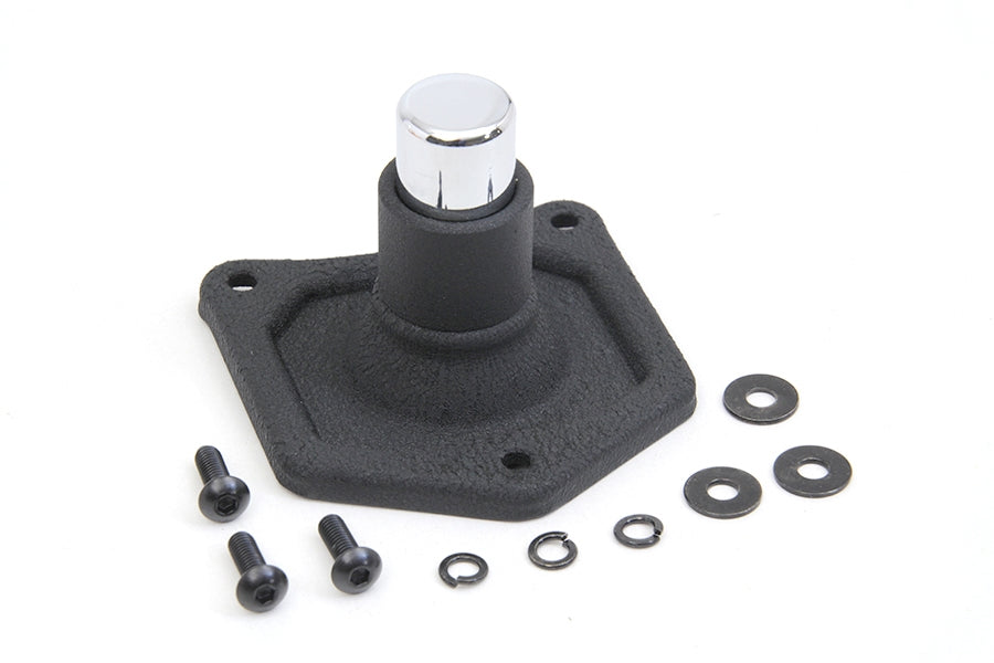 Direct Starter Motor Solenoid Button Black For Harley-Davidson