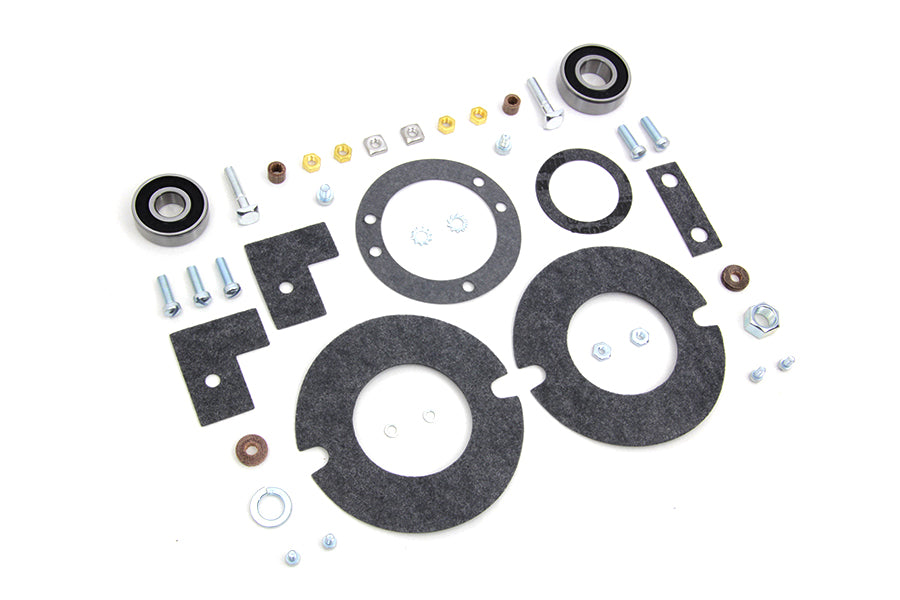 Generator 3-Brush Terminal Gasket & Hardware Kit For Harley-Davidson 1936-1957