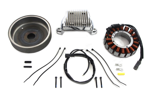 50 Amp Alternator Charging System Kit For Harley-Davidson 40356-07 74505-09A 29987-06D