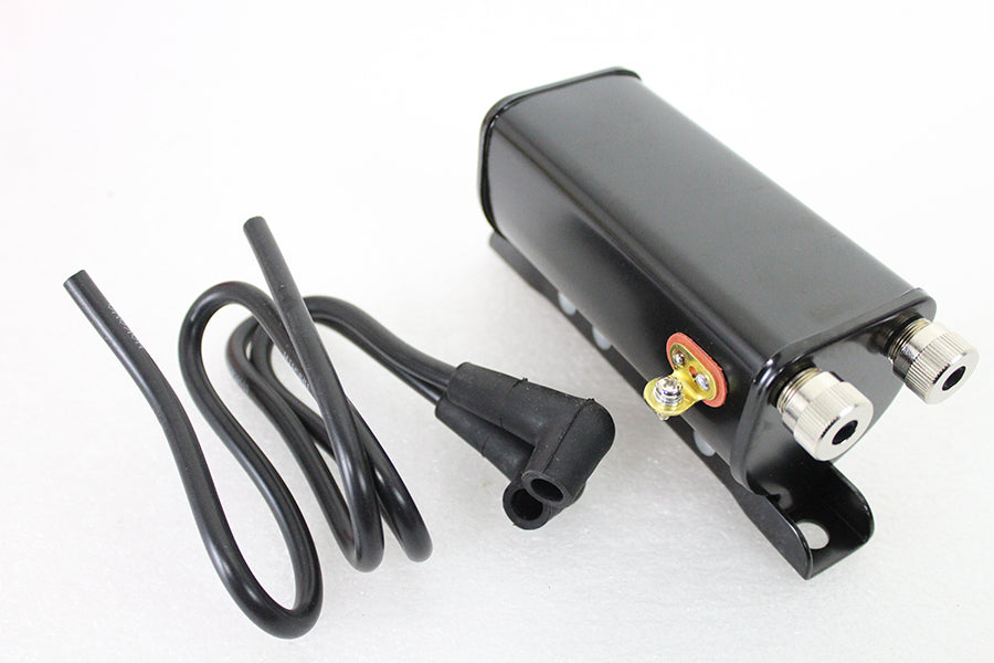 Original 6-Volt-Replik-Zündspule, schwarz für Harley-Davidson Panhead 1948–1960