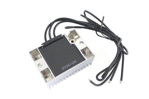 Regulador Electronico 12 Volt Cromado Para Harley-Davidson 1936-1952