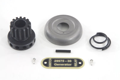 Generator Gear And Brass Tag Kit For Harley-Davidson Flathead WL 1937-1957