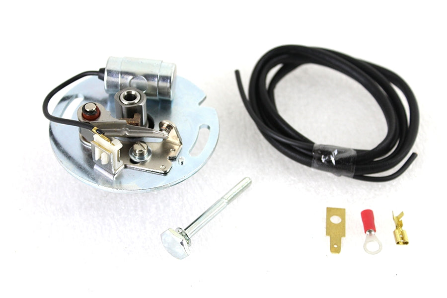 Unidad de puntos de avance de encendido de acero inoxidable para Harley-Davidson Big Twin y XL
