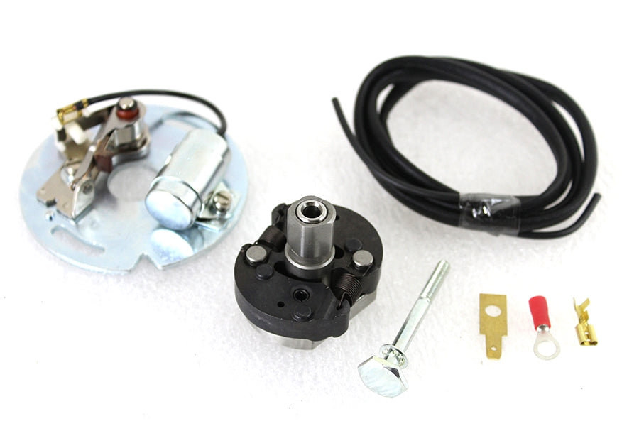 Unidad de puntos de avance de encendido de acero inoxidable para Harley-Davidson Big Twin y XL