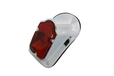 Tombstone Tail Lamp Assembly Without License Plate Window For Harley-Davidson