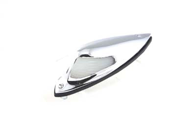 Replica Front Fender Lampe mit Glaslinse für Harley-Davidson 1936-1948