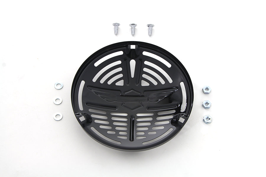 Tapa Cuerno Negra Para Harley-Davidson Springer 1931-1957