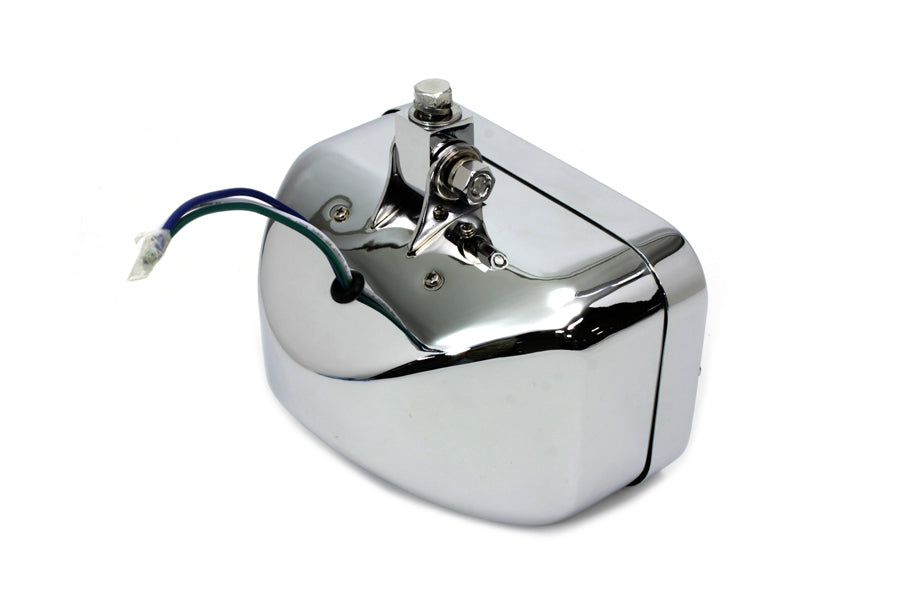 Kompletter Caddy 12V Bottom Mount Scheinwerfer mit Glühlampe für Harley-Davidson