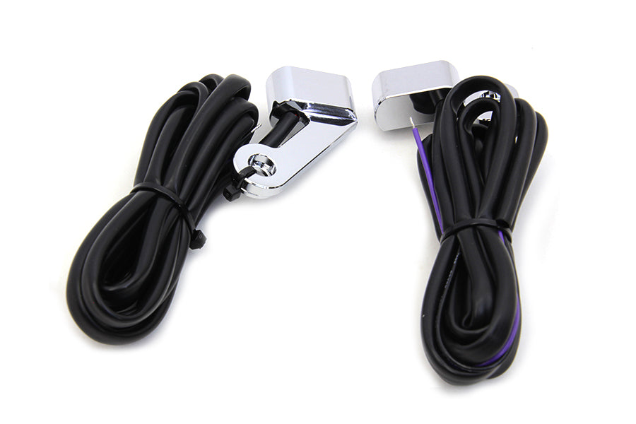 Chrom-LED-Frontblinker-Set für Harley-Davidson Sportster 2014-2018