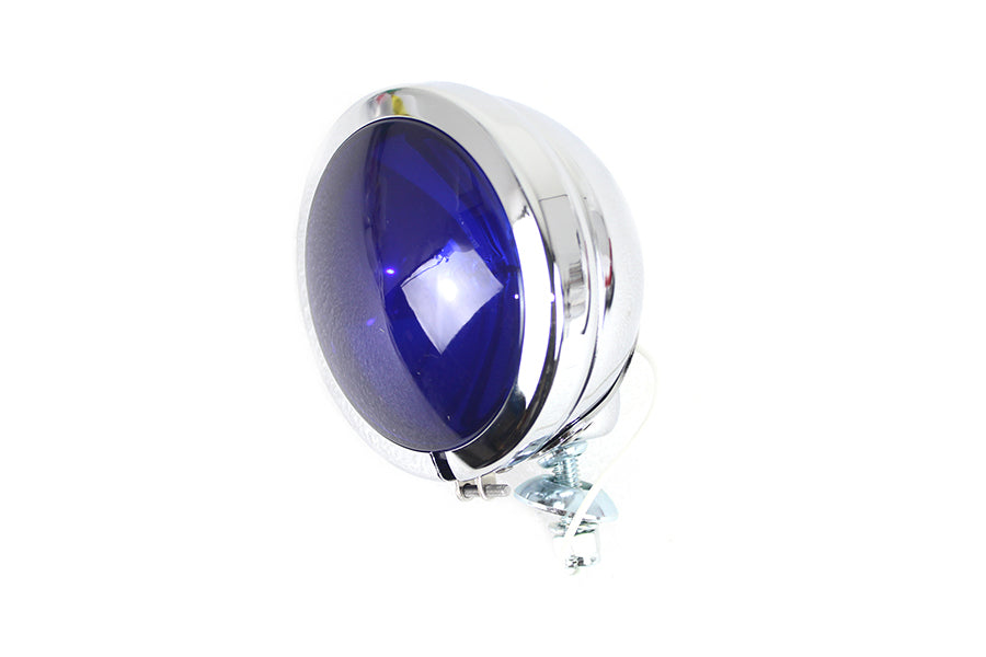 4-1/2" Blue Spotlamp Assembly For Harley-Davidson Police