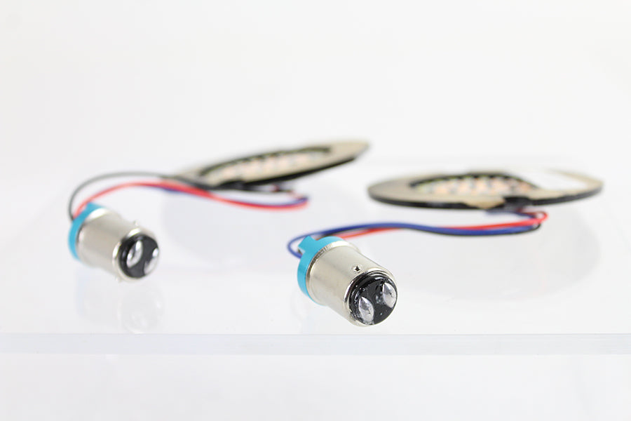 Cyron Wide View Blinkereinsatz-Set LED-Umbau für Harley-Davidson