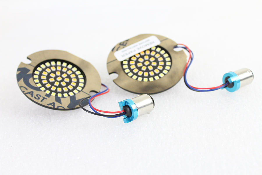 Cyron Wide View Blinkereinsatz-Set LED-Umbau für Harley-Davidson