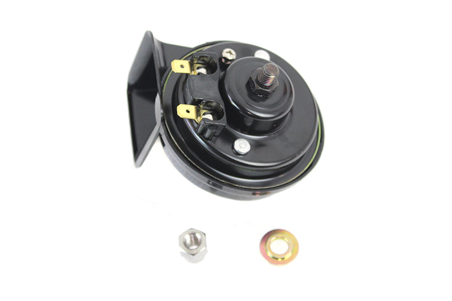 Cuerno de campana de vaca negra de repuesto para Harley-Davidson 69060-90H