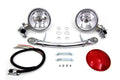 Chrome Springer Fork Spotlamp Kit For Harley-Davidson 1936-1957