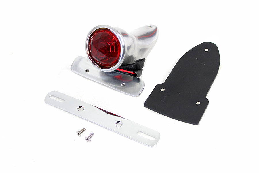 Bates Bobber Tail Lamp Assembly Polished For Harley-Davidson & Custom