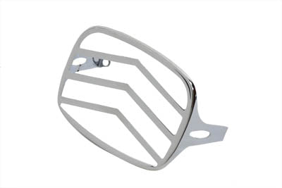 Taillamp Lens Grill V-Style Chrome For Harley-Davidson 1973-1984