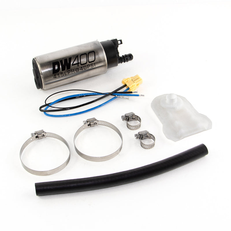 DeatschWerks 415LPH DW400 In-Tank Fuel Pump w/ 9-1043 Install Kit For 93-98 Nissan Skyline R33