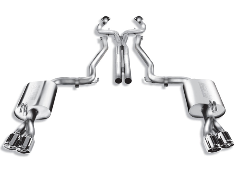 Borla 08-09 Pontiac G8/GT 6,0 l 8-Zyl. SS Catback-Auspuff mit X-Rohr