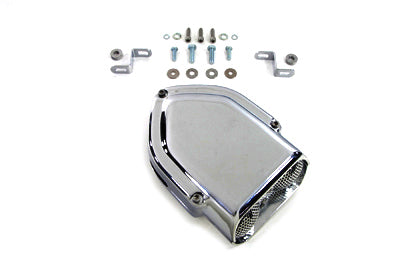 V-Charger Air Cleaner Chrome For Harley-Davidson With S&S Carburetor