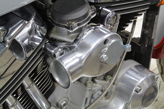 Schebler Air Tourist Trophy Carburetor Breather Snoot Kit For Harley-Davidson