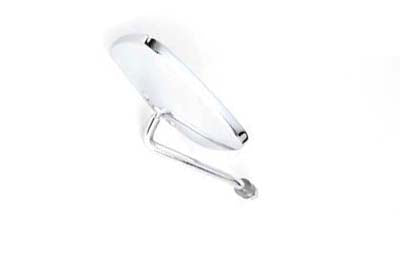 Replica Short Type Rearview Mirror Chrome For Harley-Davidson