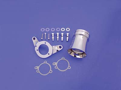 Velocity Stack Air Cleaner Kit Billet For Harley-Davidson With S&S Carburetor