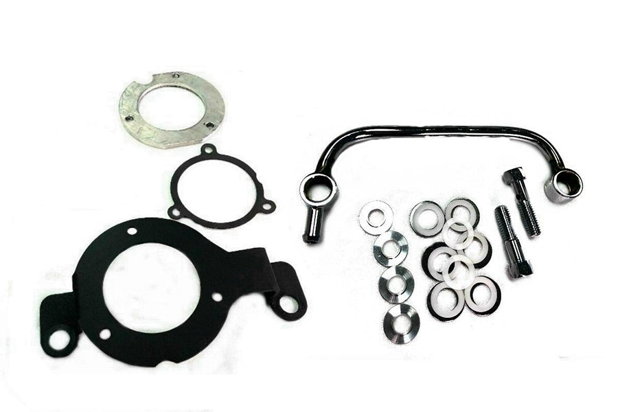 Air Cleaner Support Bracket Kit Black For Harley-Davidson Milwaukee Eight M8