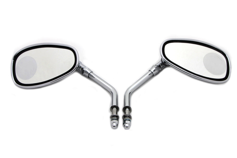 Split Vision Mirror Set For Harley-Davidson