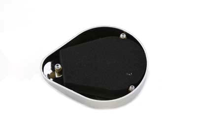 Mini Tear Drop Air Cleaner Cover Skull Style For Harley-Davidson CV Carburetor